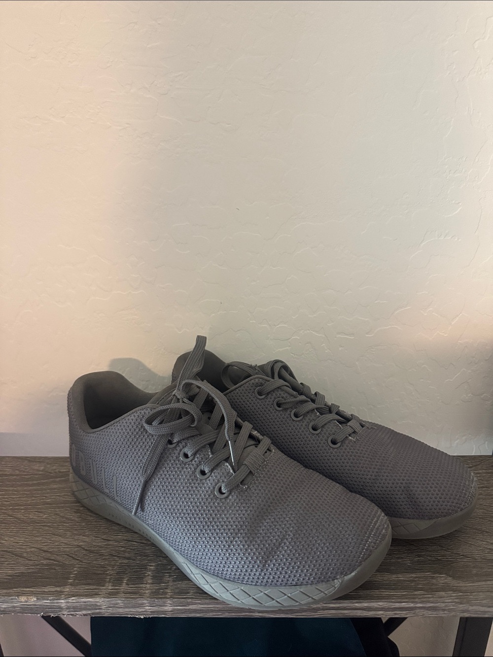 NOBULL Women's Gray Athletic Knit Trainers